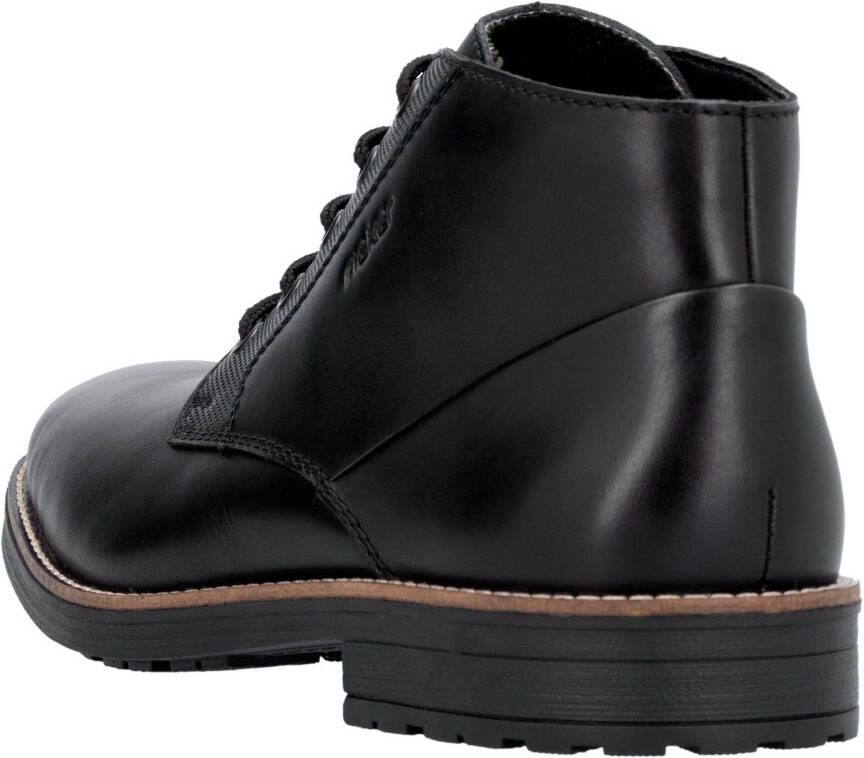 Rieker Veterlaarsjes veterschoenen business-veterschoenen enkellaars met zachte bovenlaag