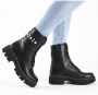 Rieker Veterlaarsjes veterschoenen plateau met extra binnenrits - Thumbnail 4