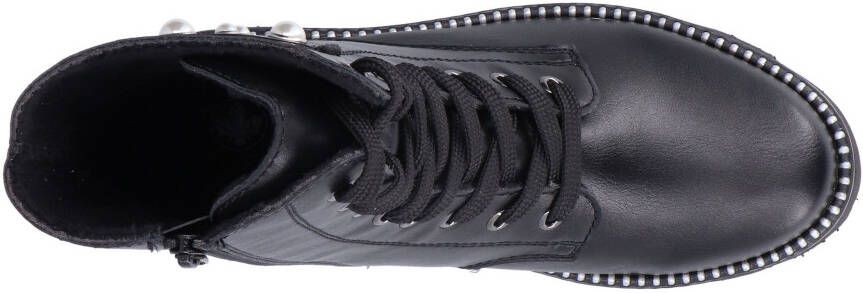 Rieker Veterlaarsjes veterschoenen plateau met extra binnenrits