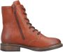 Rieker Veterlaarsjes veterschoenen blokhak met schachtprint en binnenrits - Thumbnail 12