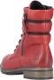 Rieker Veterlaarsjes lace-up boots ankle boots block heel with inner zipper - Thumbnail 6