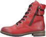Rieker Veterlaarsjes lace-up boots ankle boots block heel with inner zipper - Thumbnail 11