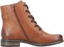 Rieker Veterlaarsjes veterschoenen klassieke laarzen blokhak in used-look - Thumbnail 8