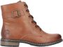 Rieker Veterlaarsjes veterschoenen klassieke laarzen blokhak in used-look - Thumbnail 9
