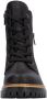 Rieker Veterlaarsjes lace-up boots block heel with practical inner zipper - Thumbnail 12