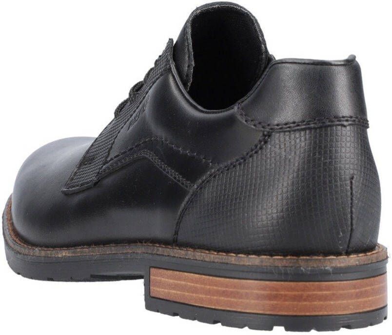 Rieker Veterschoenen met subtiele logo-opdruk vrijetijdsschoen lage schoen veterschoen