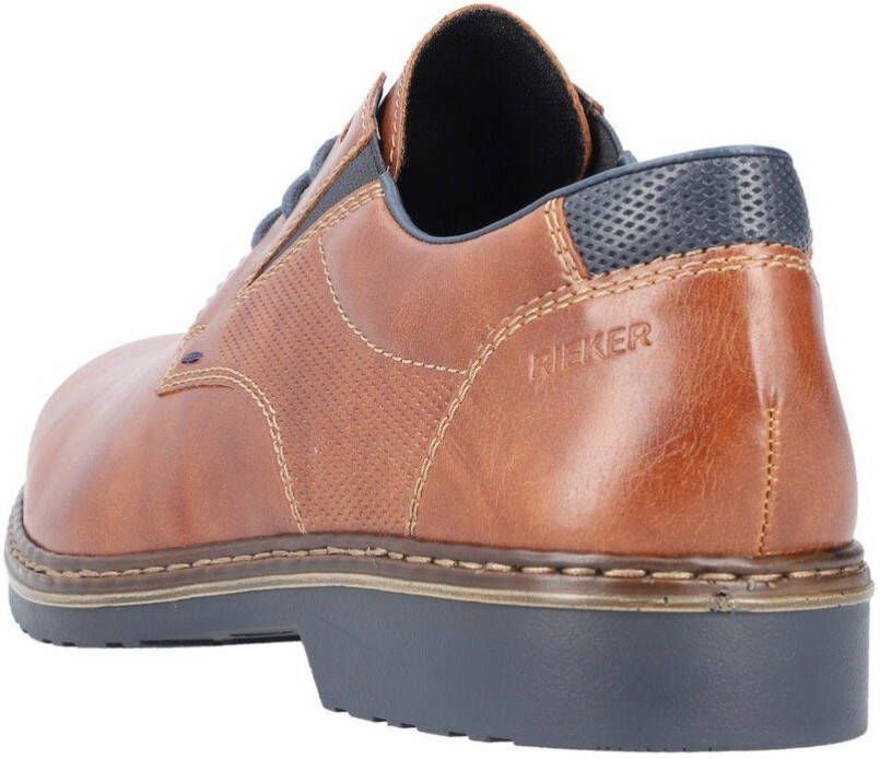 Rieker Veterschoenen met stretch-inzet vrijetijdsschoen lage schoen veterschoen
