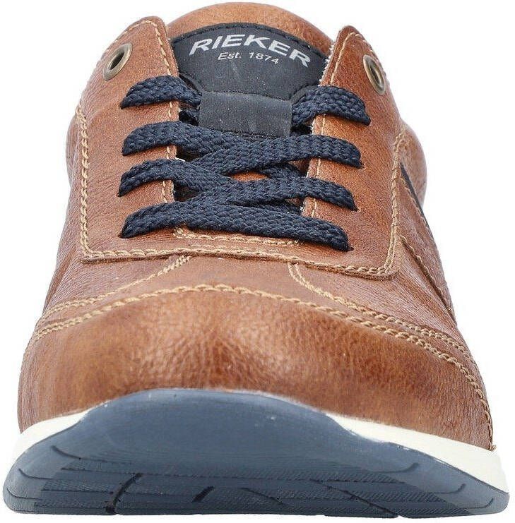 Rieker Veterschoenen in sportieve look vrijetijdsschoen lage schoen veterschoen