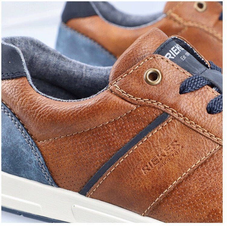 Rieker Veterschoenen in sportieve look vrijetijdsschoen lage schoen veterschoen