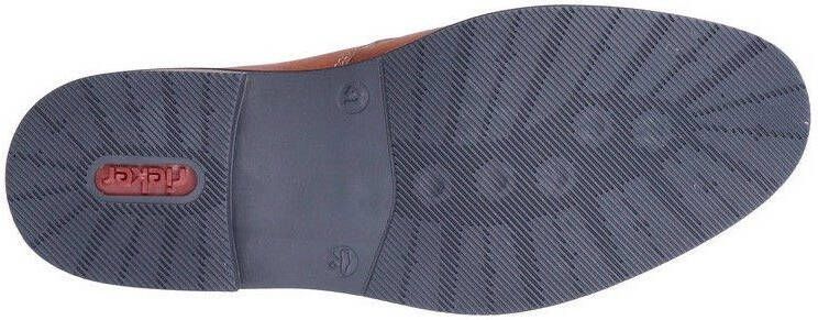 Rieker Veterschoenen met fijne perforatie aan de zijkant vrijetijdsschoen lage schoen veterschoen