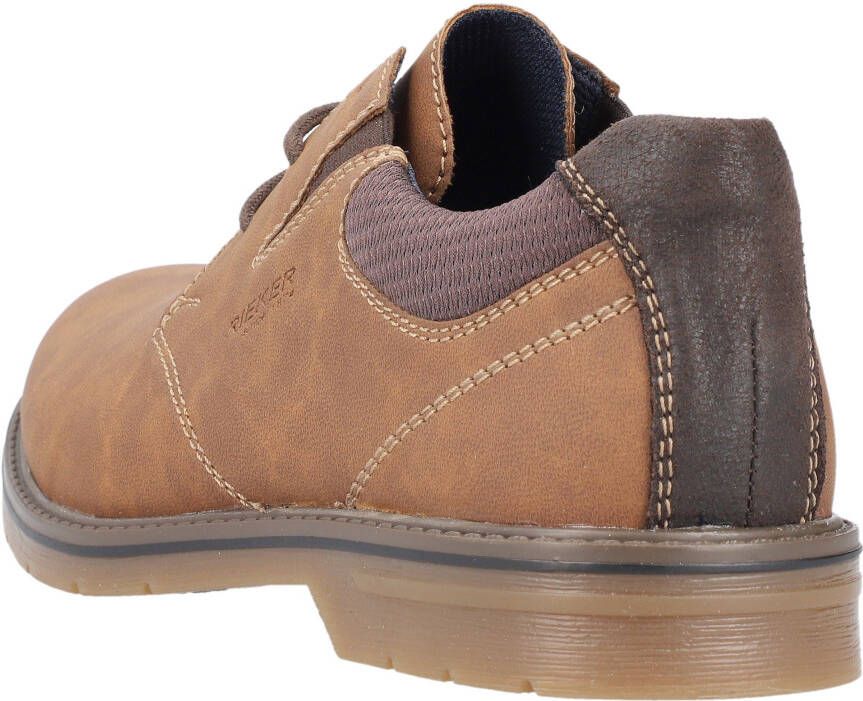 Rieker Veterschoenen met elastische band vrijetijdsschoen lage schoen veterschoen