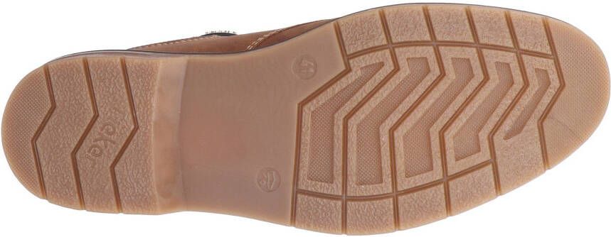 Rieker Veterschoenen met elastische band vrijetijdsschoen lage schoen veterschoen