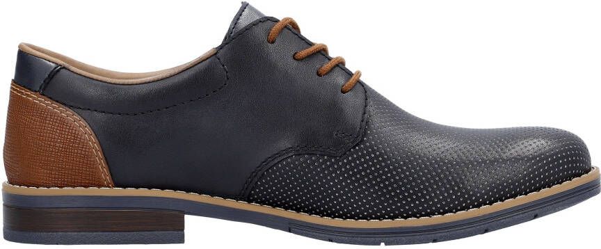 Rieker Veterschoenen met gepolsterde leren binnenzool vrijetijdsschoen lage schoen veterschoen