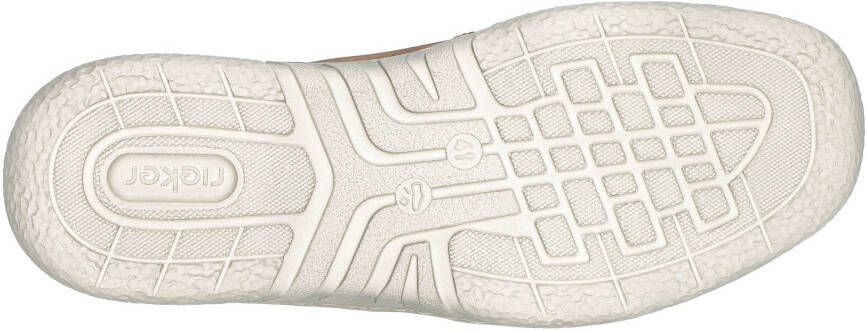 Rieker Veterschoenen met buitenrits vrijetijdsschoen lage schoen veterschoen