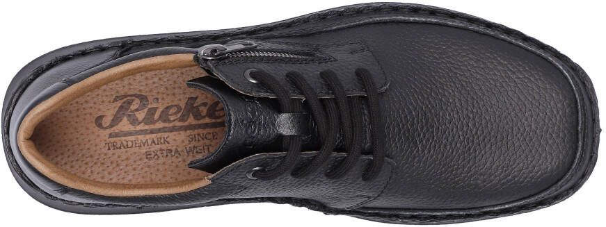 Rieker Veterschoenen met zachte leren binnenzool vrijetijdsschoen lage schoen veterschoen