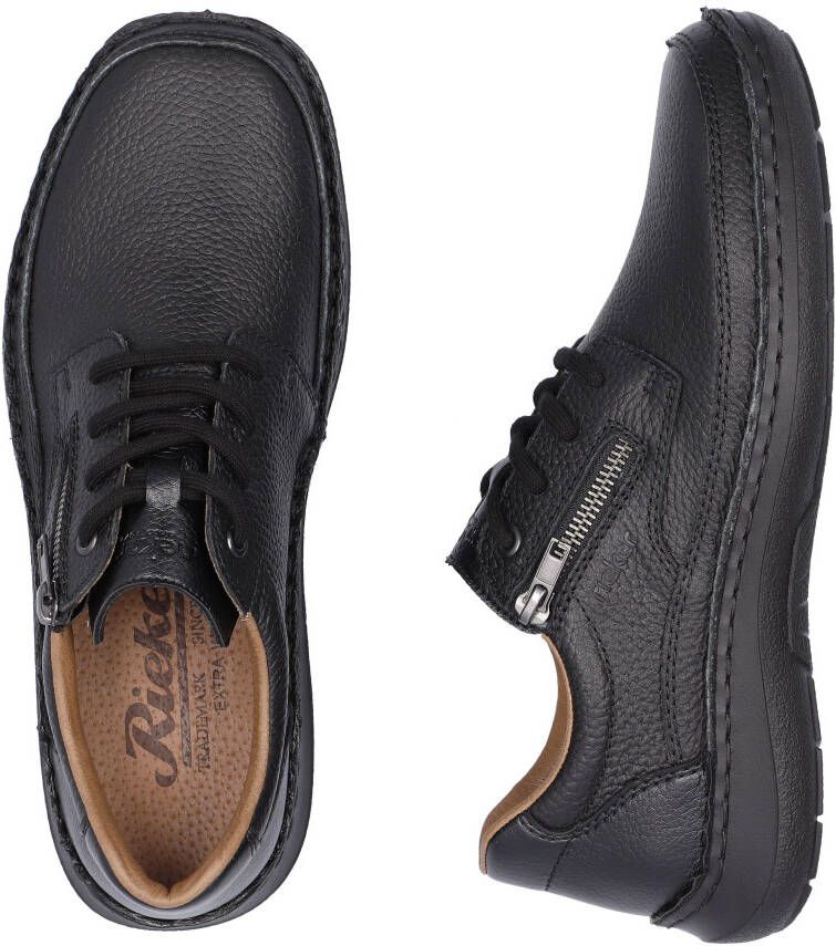 Rieker Veterschoenen met zachte leren binnenzool vrijetijdsschoen lage schoen veterschoen