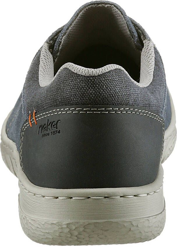 Rieker Veterschoenen met decoratieve naad vrijetijdsschoen lage schoen veterschoen