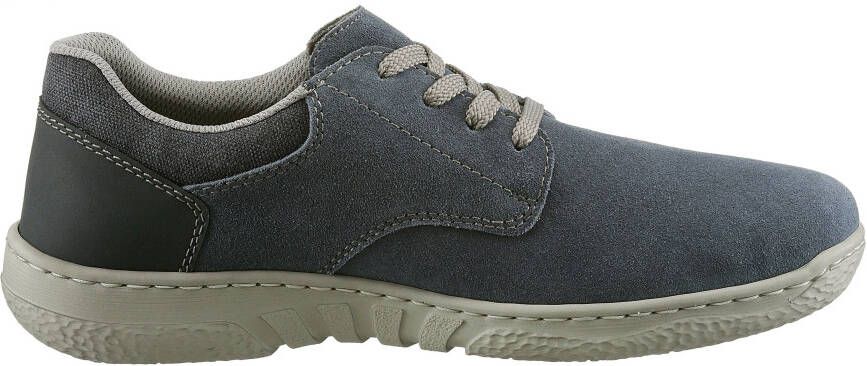 Rieker Veterschoenen met decoratieve naad vrijetijdsschoen lage schoen veterschoen