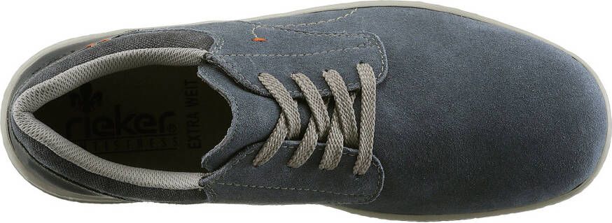 Rieker Veterschoenen met decoratieve naad vrijetijdsschoen lage schoen veterschoen