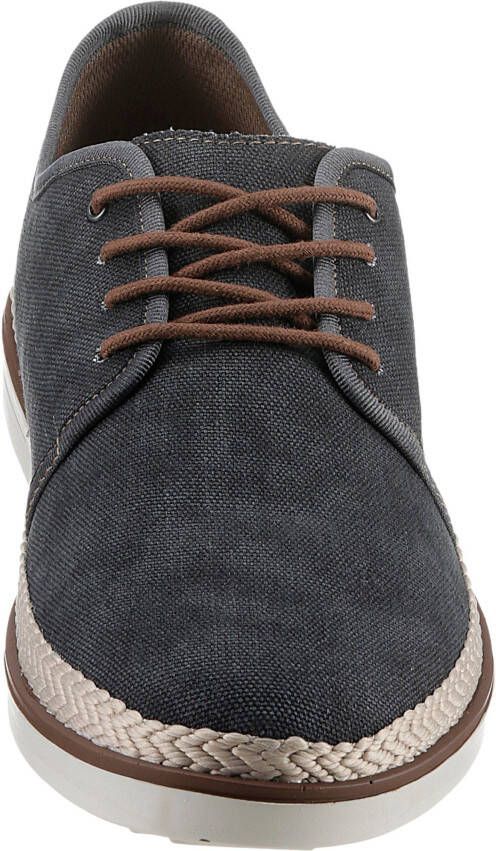 Rieker Veterschoenen vrijetijdsschoen lage schoen veterschoen met zachte leren binnenzool