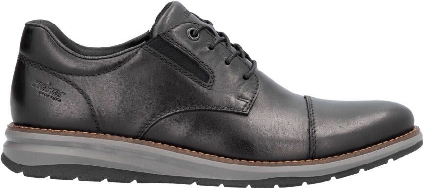 Rieker Veterschoenen vrijetijdsschoen lage schoen business sneaker met zachte bovenlaag