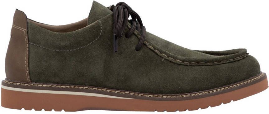 Rieker Veterschoenen lage schoen moccasin veterschoen in comfortabele vorm