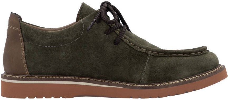 Rieker Veterschoenen lage schoen moccasin veterschoen in comfortabele vorm
