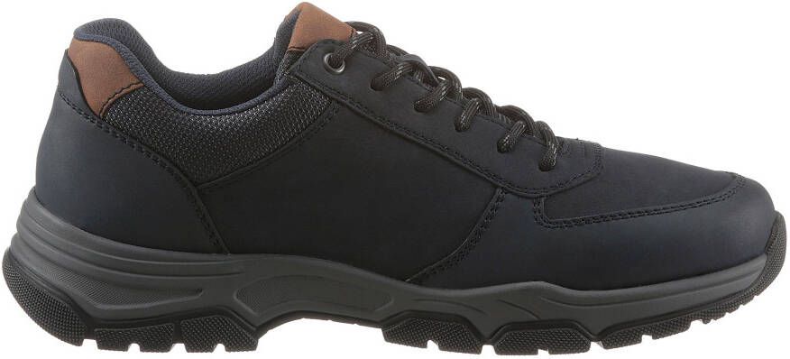 Rieker Veterschoenen met contrastbeleg