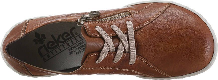 Rieker Veterschoenen met logo-embossing vrijetijdsschoen lage schoen veterschoen