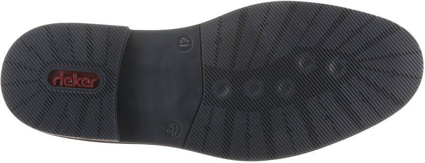 Rieker Veterschoenen met modieuze siersteken vrijetijdsschoen lage schoen veterschoen