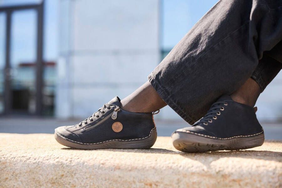 Rieker Veterschoenen Sneakers veterschoenen outdoorschoenen met ritssluiting