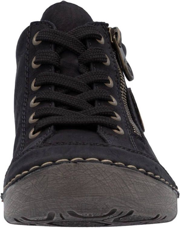 Rieker Veterschoenen Sneakers veterschoenen outdoorschoenen met ritssluiting