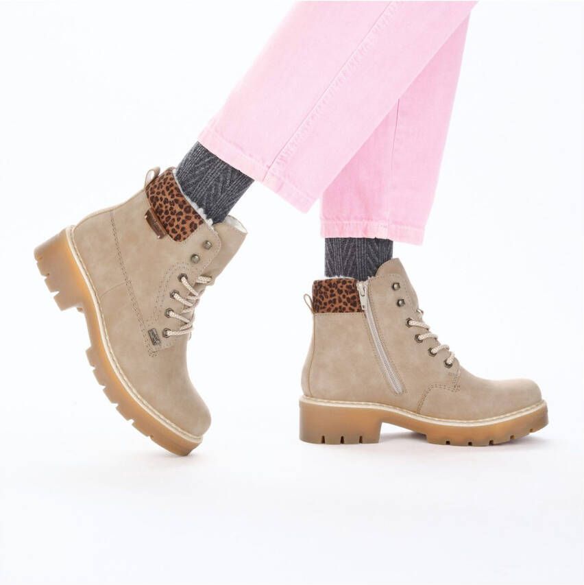 Rieker Winterlaarsjes Winterlaarzen veterlaarzen met waterafstotend TEX-membraan - Foto 6