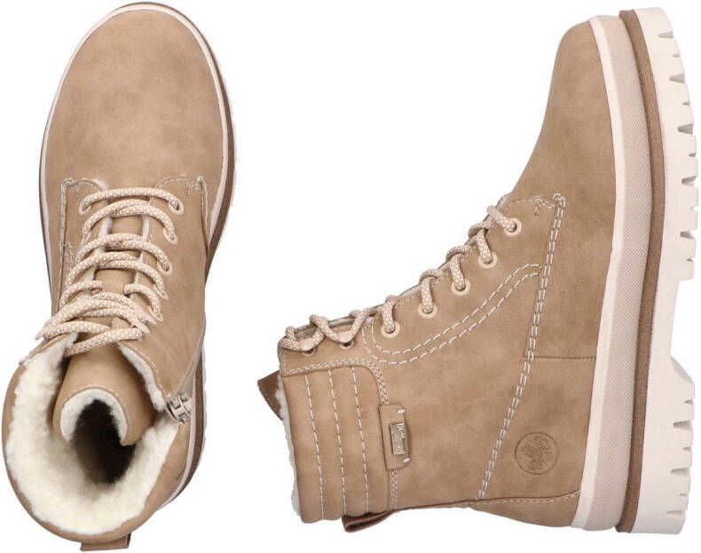 Rieker Winterlaarsjes Plateauzolen winterlaarsjes enkellaarsjes met TEX-membraan - Foto 3