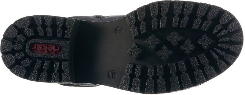 Rieker Veterboot 72600 14 Blauw Warm Gevoerd - Foto 6
