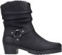 Rieker Winterlaarsjes western-enkellaars cowboylaarzen hakken met decoratieve riem - Thumbnail 9