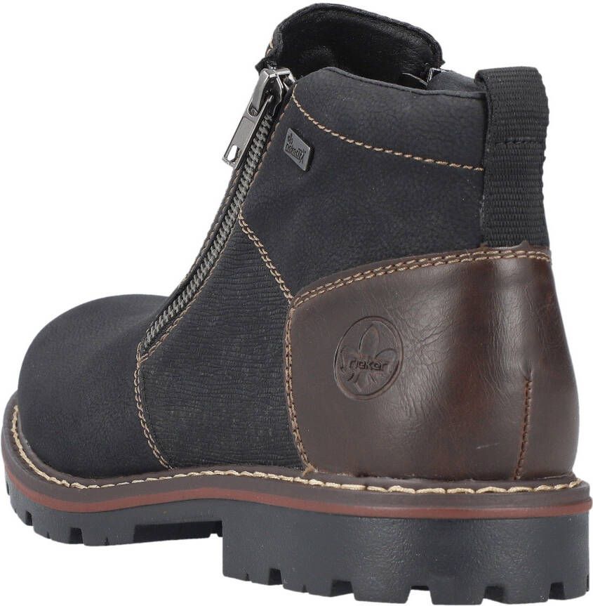 Rieker Winterlaarsjes winterboots warme voering ritsen in tex-uitvoering