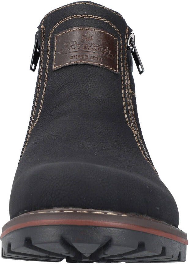 Rieker Winterlaarsjes winterboots warme voering ritsen in tex-uitvoering