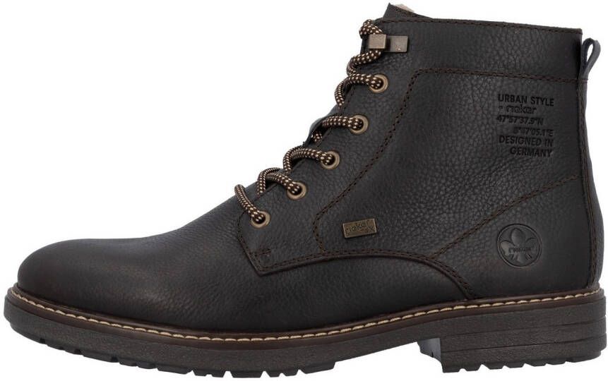Rieker Bruine Casual Gesloten Heren Enkellaarzen Brown Heren - Foto 11