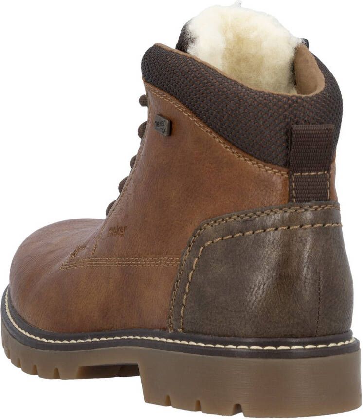 Rieker Winterlaarsjes worker boots veterschoenen trekkinglaarzen met tex-membraan