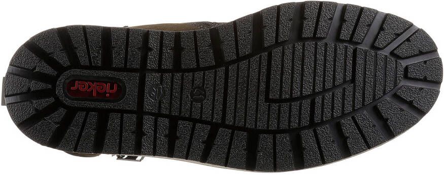 Rieker Winterlaarzen met comfortabele tex-uitrusting vrijetijdsschoen veterschoen