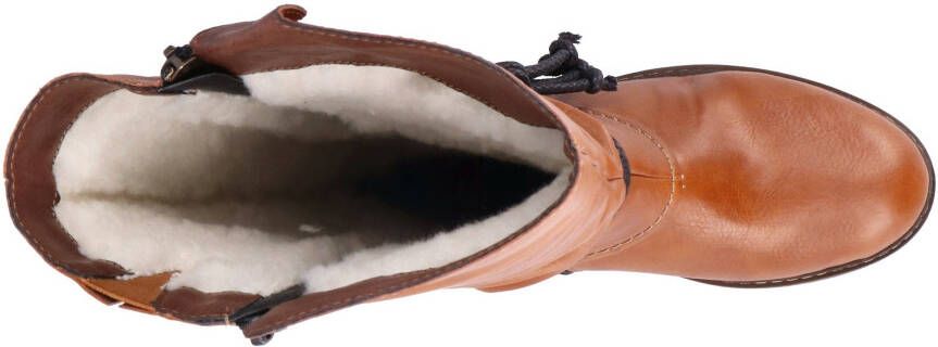 Rieker Winterlaarzen met variabele schacht van normaal tot xl