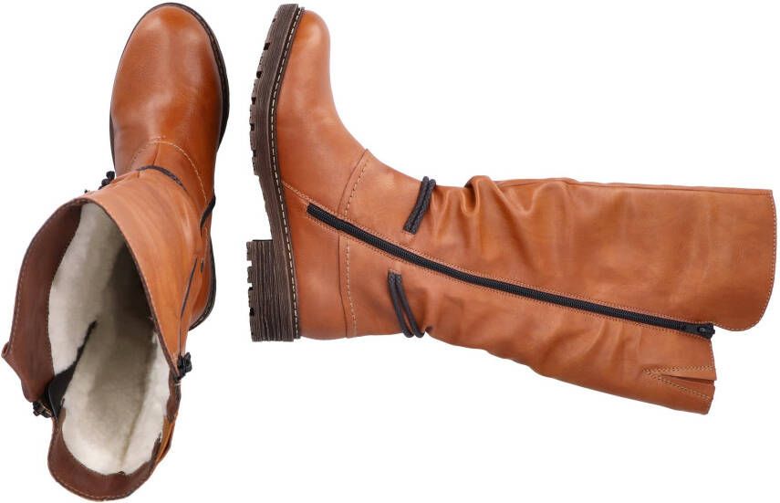 Rieker Winterlaarzen met variabele schacht van normaal tot xl