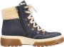 Rieker Winterlaarzen veterschoenen winterenkellaarsjes met warme voering - Thumbnail 7