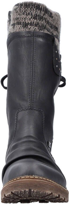 Rieker Winterlaarzen profielzool warmvoering met -tex