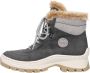 Rieker Booties X9335-45 Vrouwen Grijs Laarzen - Thumbnail 14