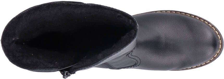 Rieker Winterlaarzen winterboots blokhak waterafstotende tex-membraan