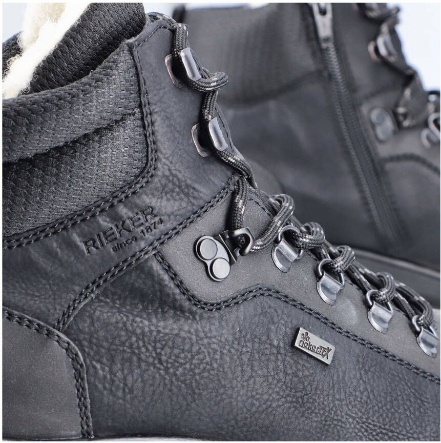 Rieker Winterlaarzen outdoorlaarzen met omklapbare spikes aan de loopzool tex-membraan