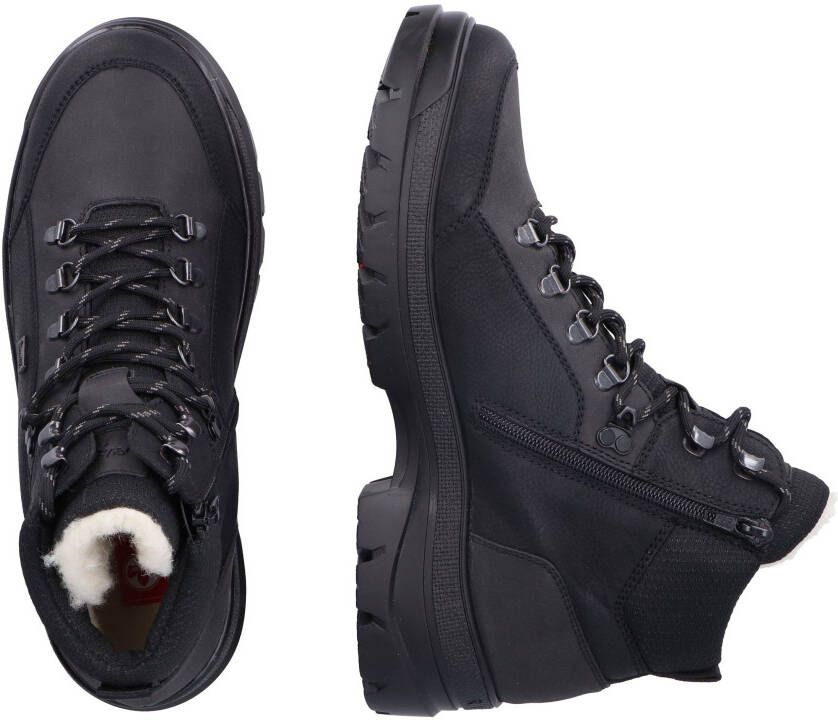 Rieker Winterlaarzen outdoorlaarzen met omklapbare spikes aan de loopzool tex-membraan