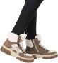 Rieker Winterlaarzen veterschoenen snowboots profielzool met binnenrits - Thumbnail 6